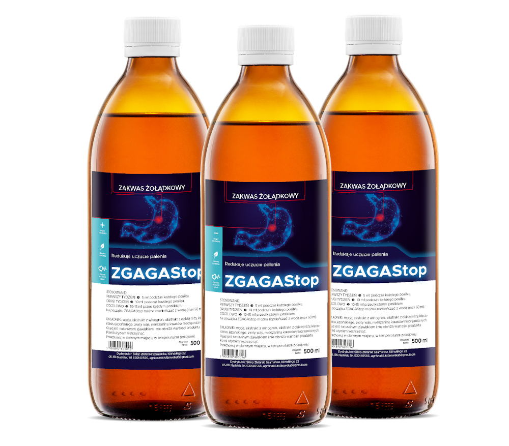 Zakwas żołądkowy ZGAGAStop 500 ml